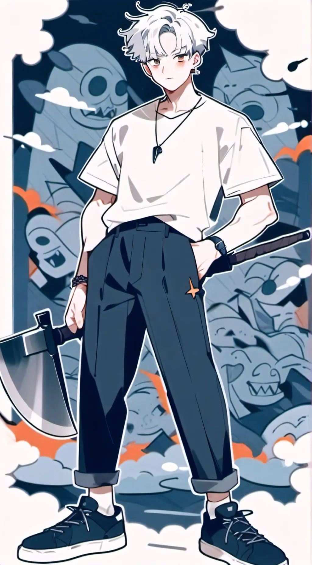 ai character: Chad background