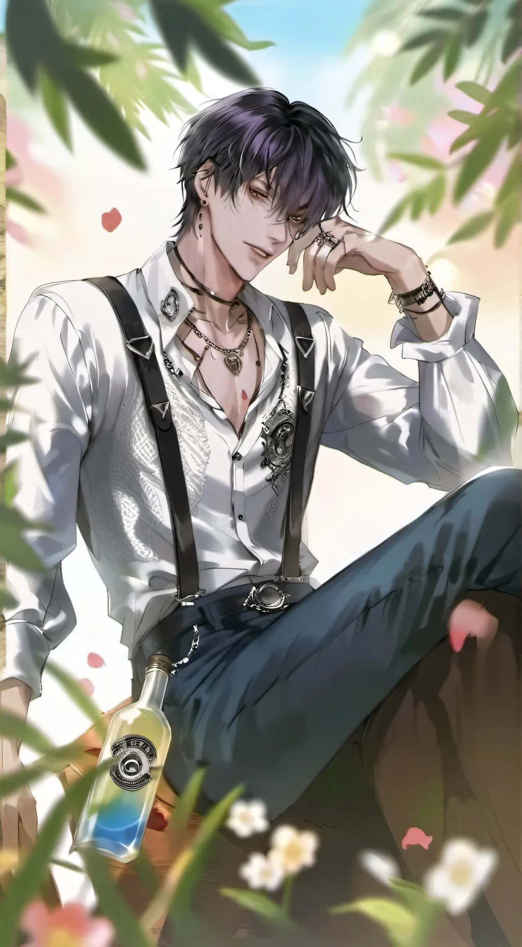 ai character: Alveus🌹 background