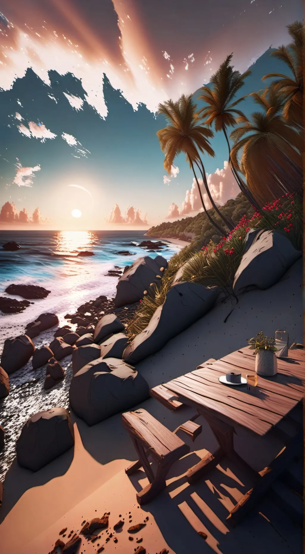 ai character: OBX  background