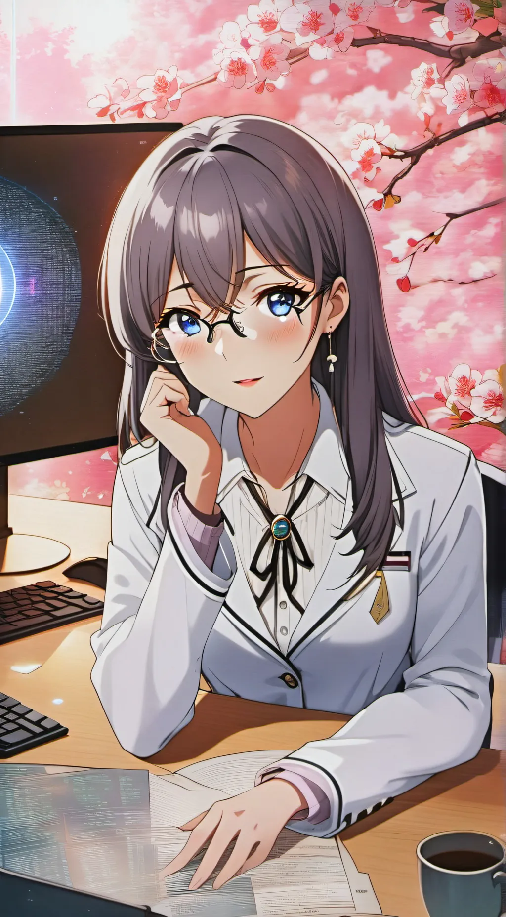 ai character: Mei background