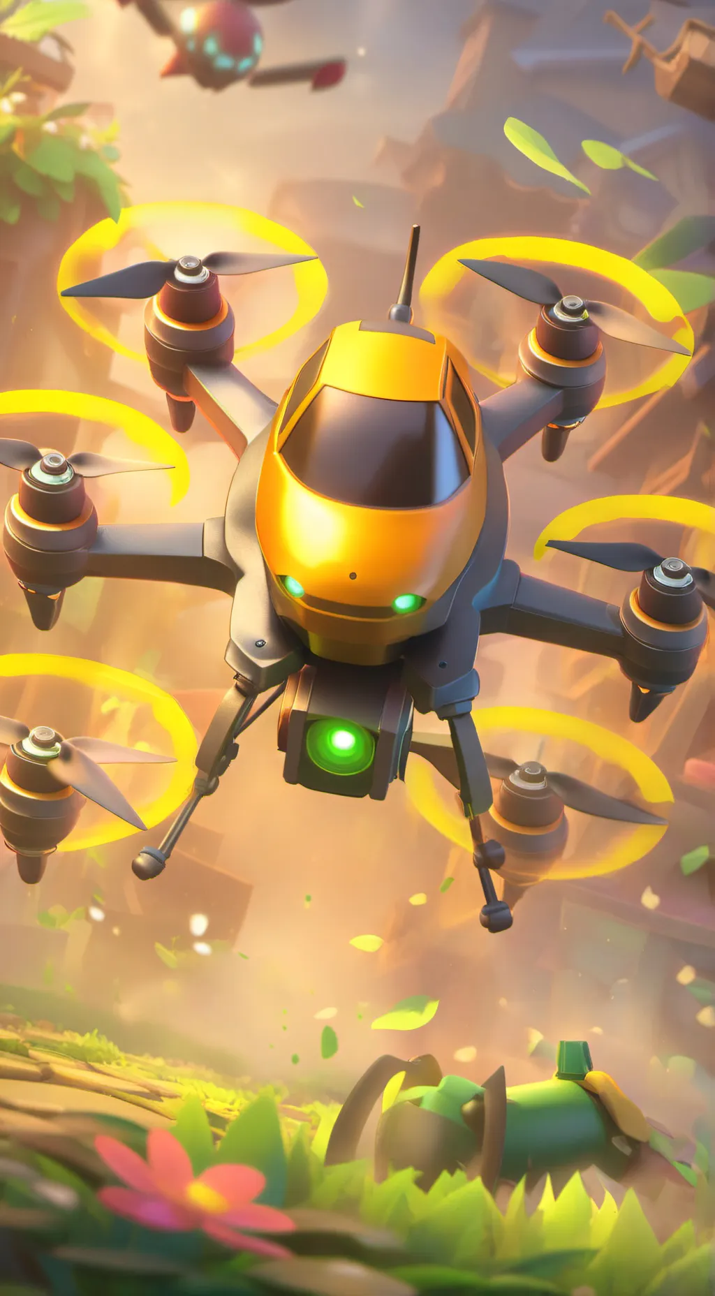 ai character: murder drones ep1 background