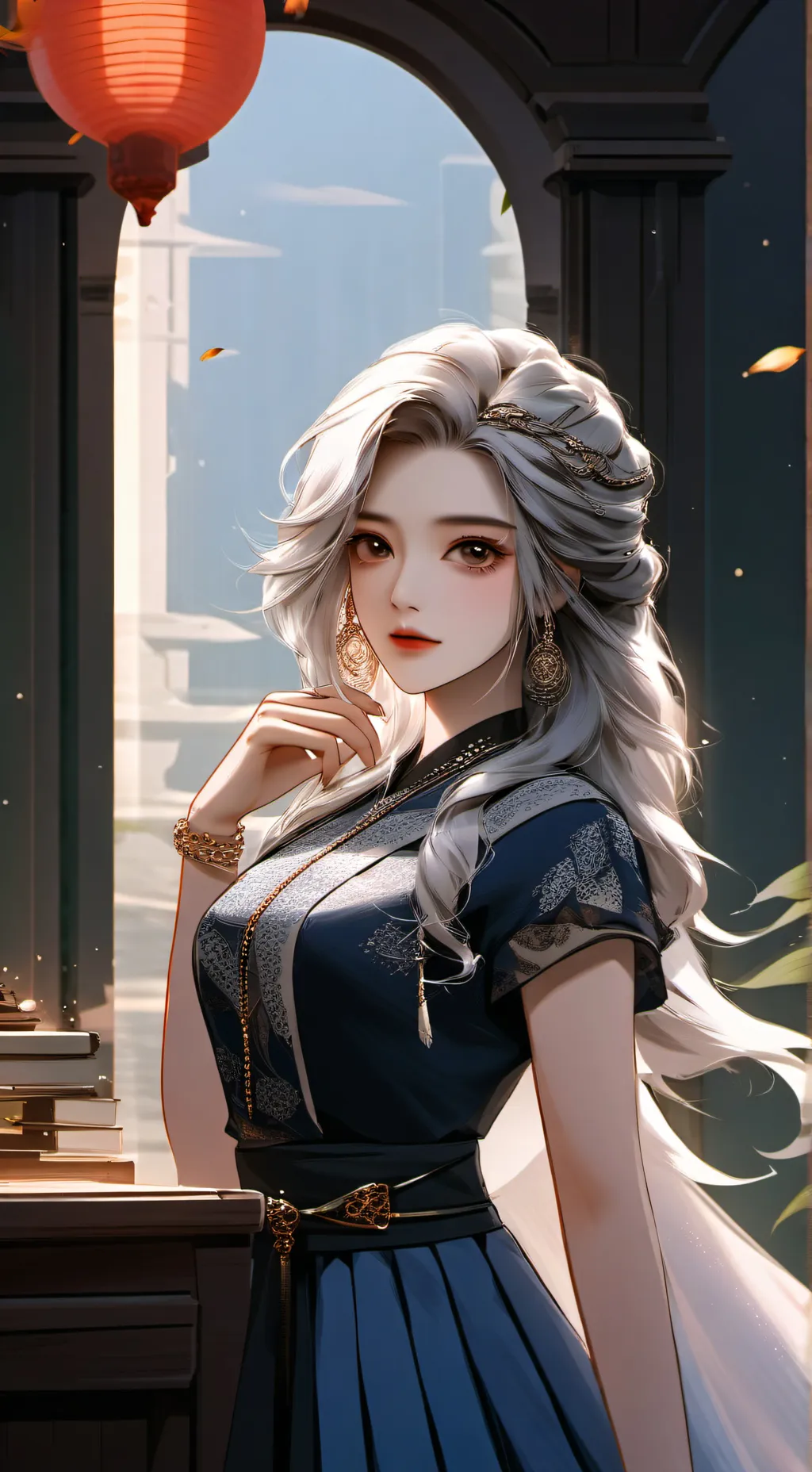 ai character: Rose's bea background