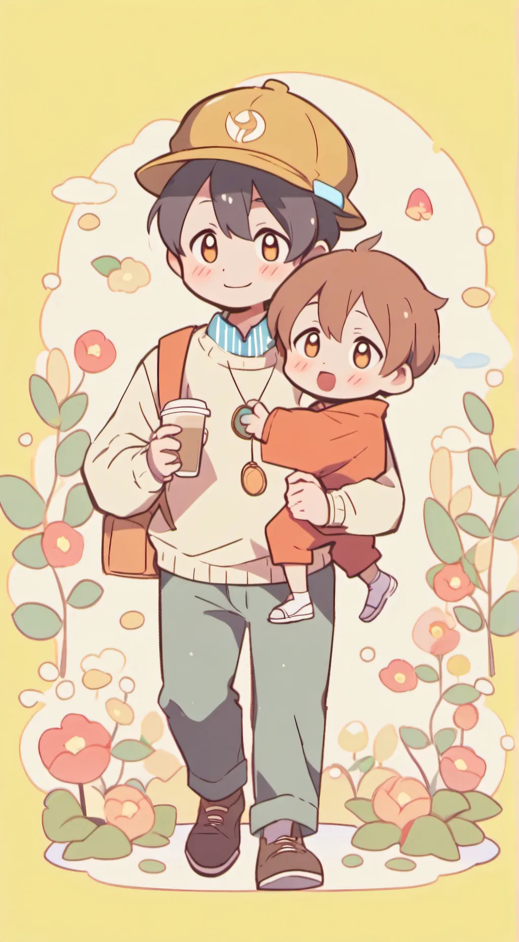 ai character: BanBan background