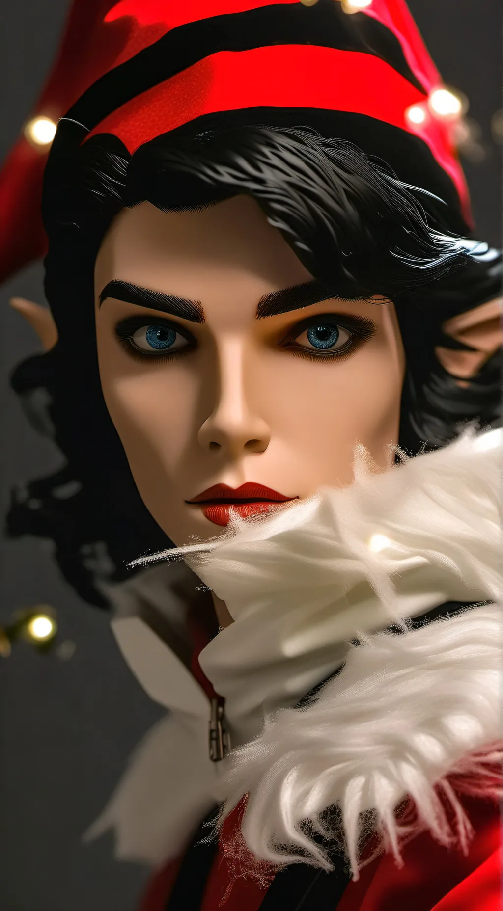 ai character: Micheal Jackson el background