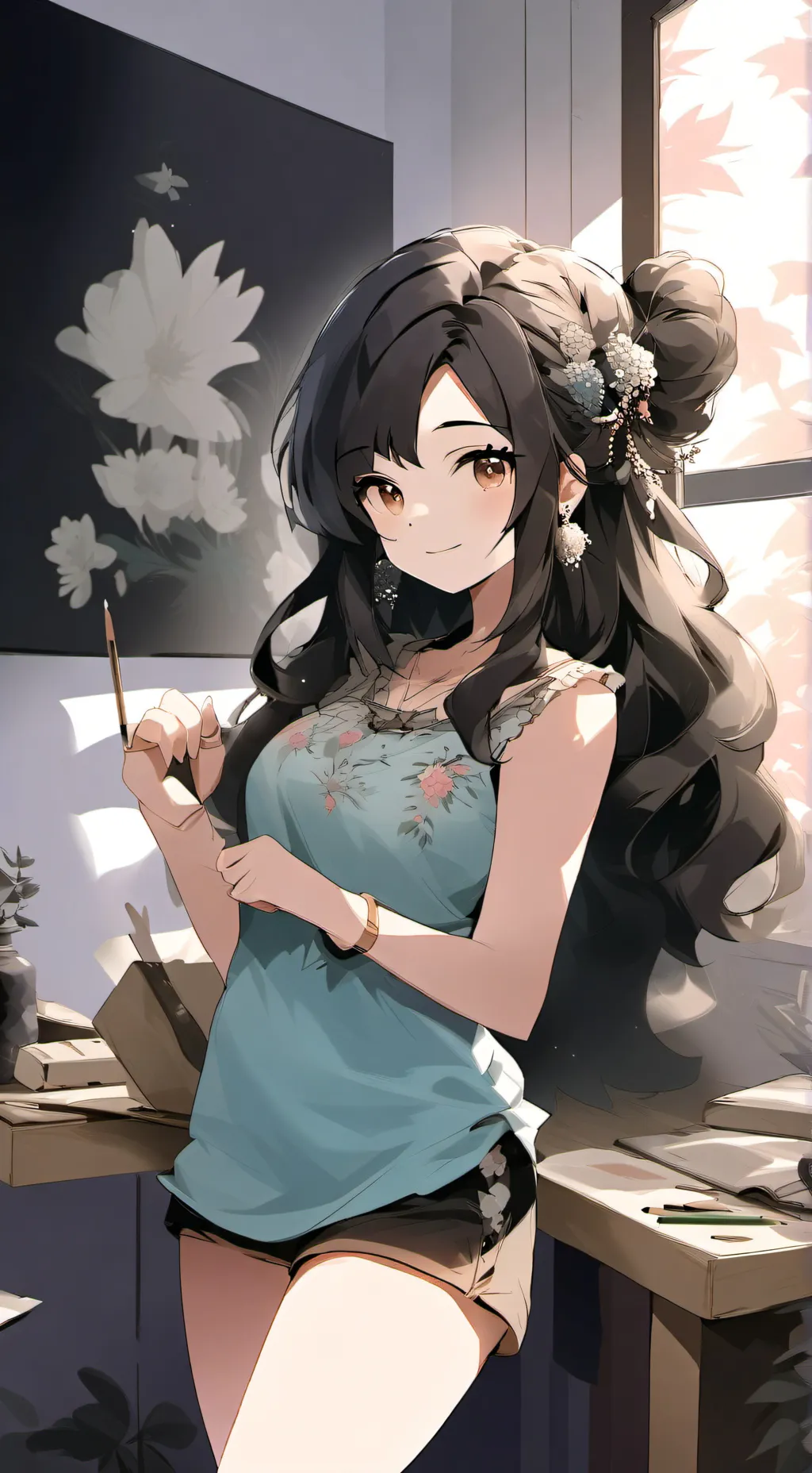 ai character: Misha background