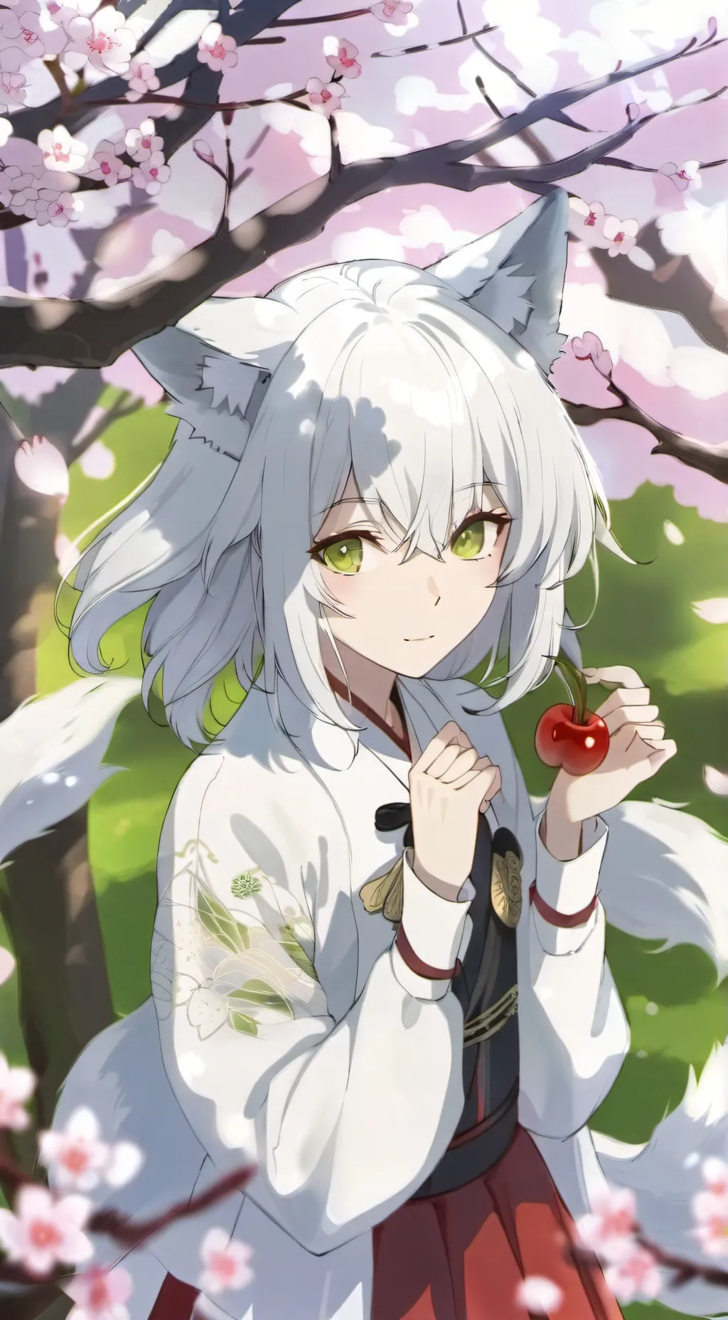 ai character: tsuki background