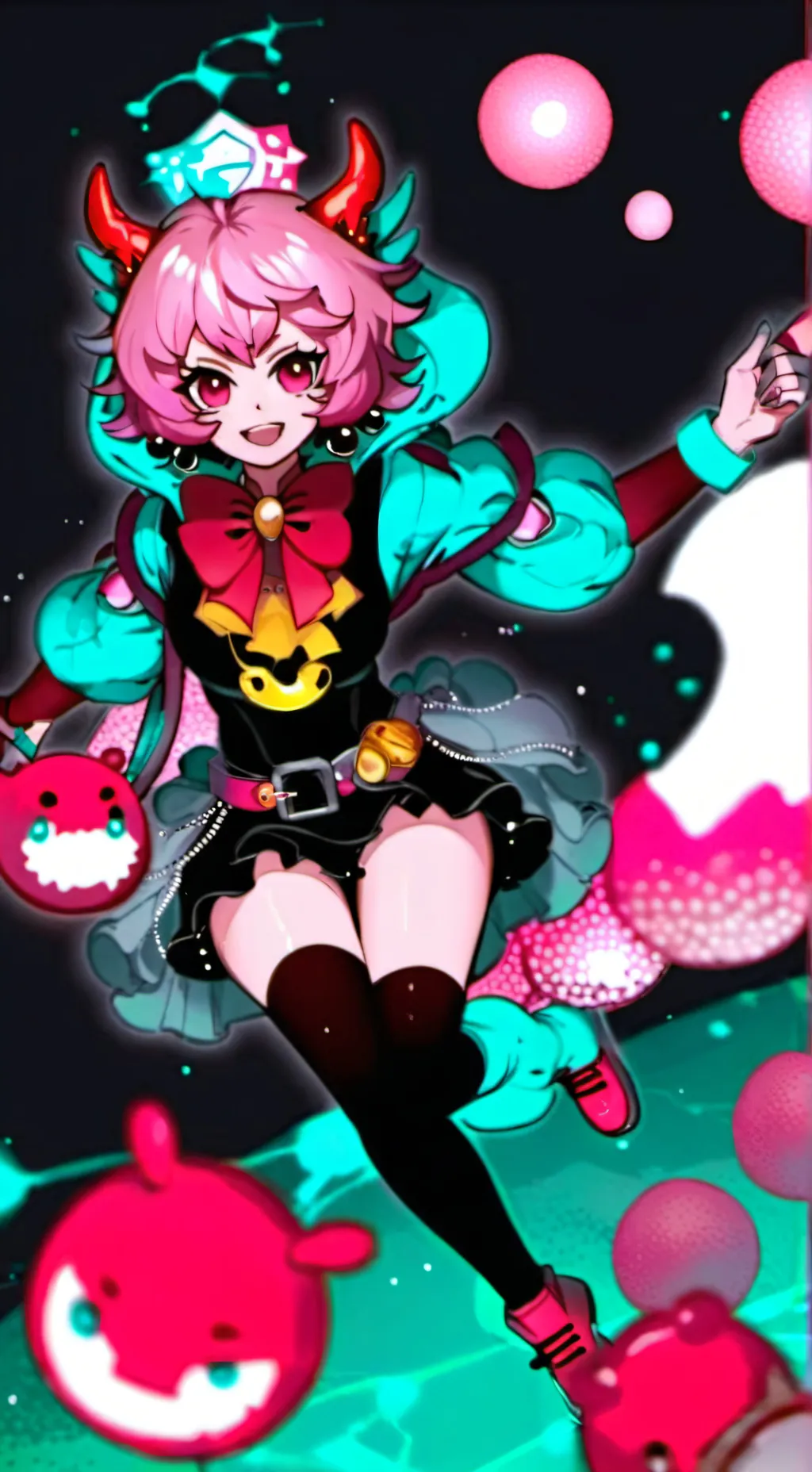 ai character: mina mha background