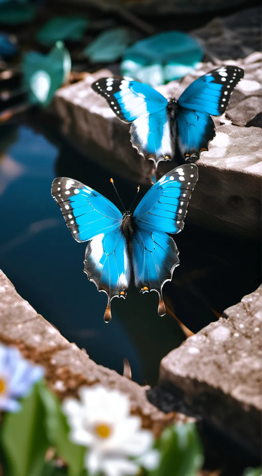 ai character:  mariposa sabia background