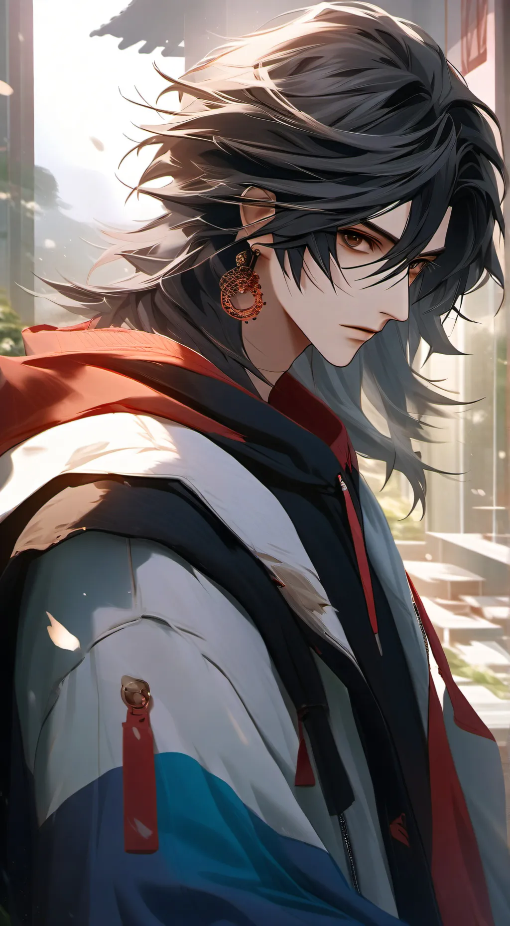 ai character: damien background