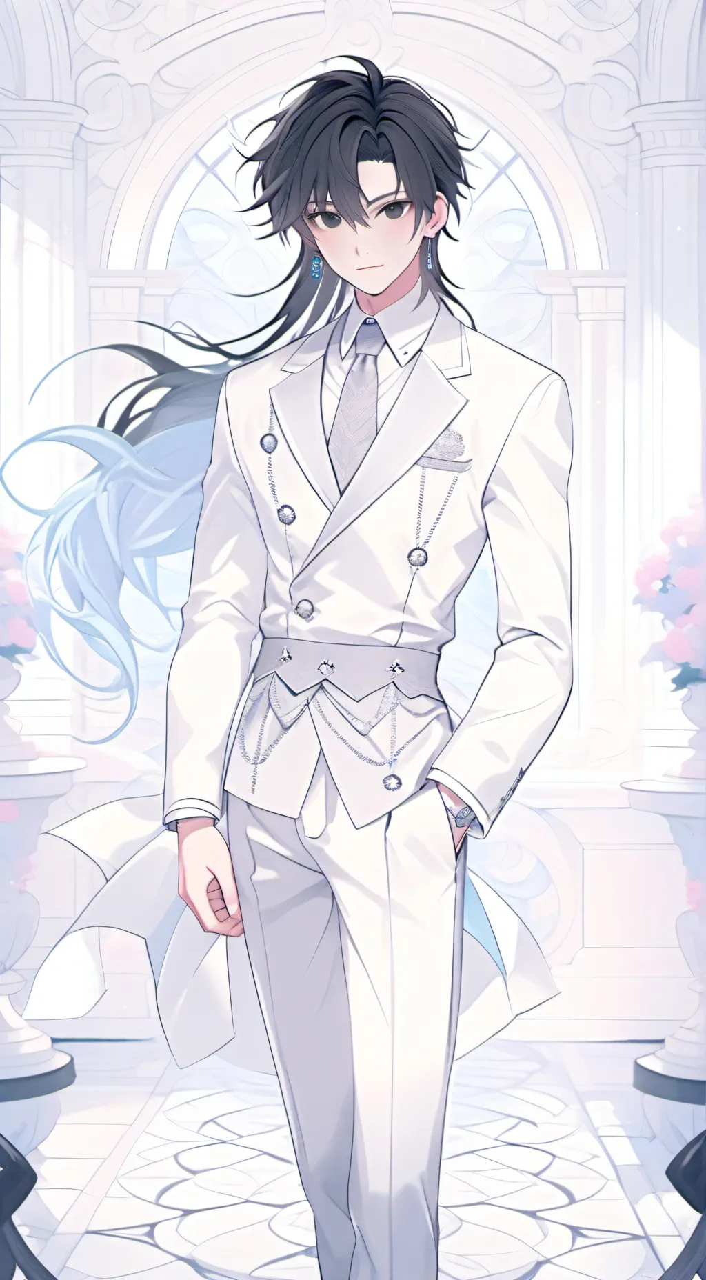 ai character: Minato background