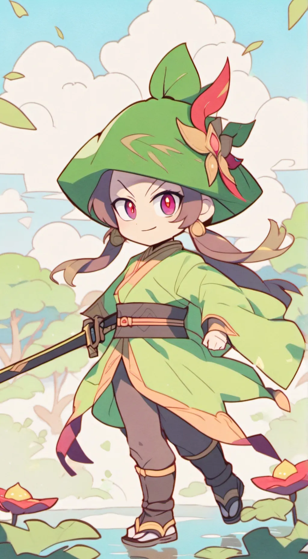 ai character: love rottmnt background