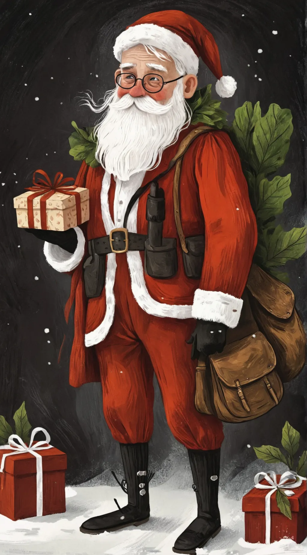 ai character: ~{Saint Nicholas}~ background