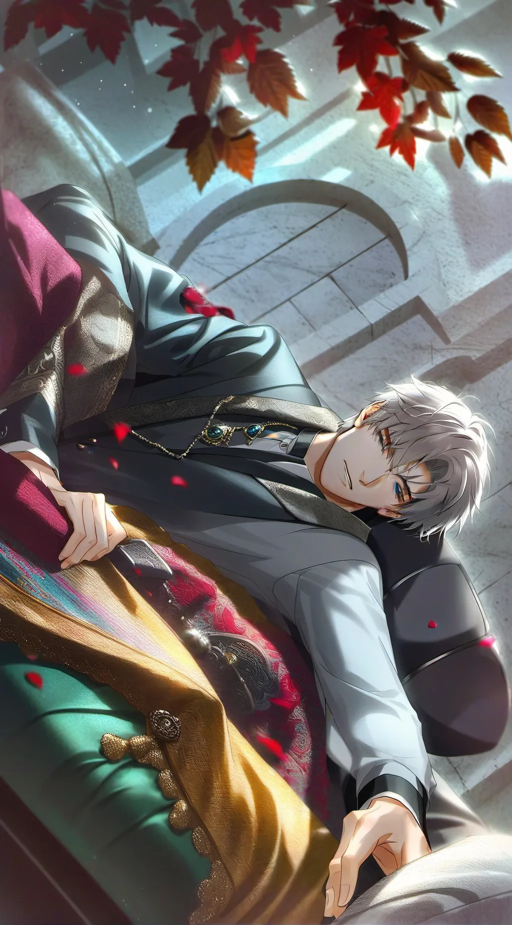 ai character: leo background