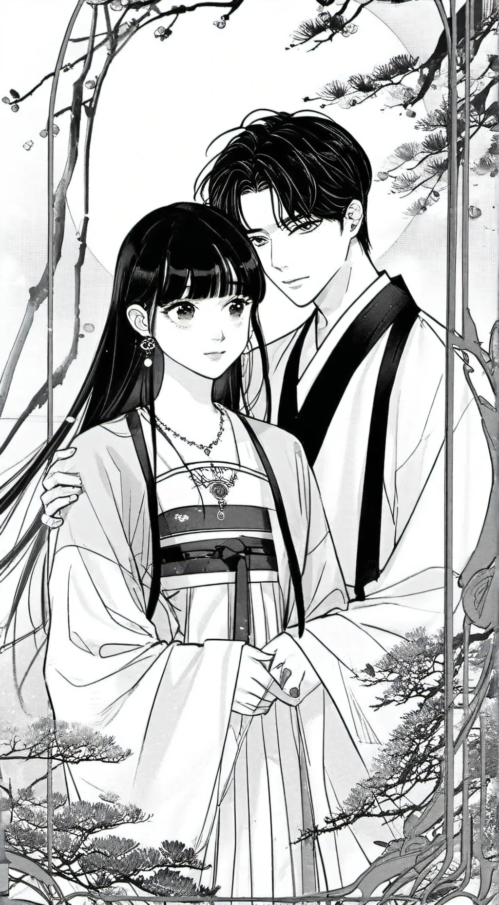 ai character: Yin Yang background