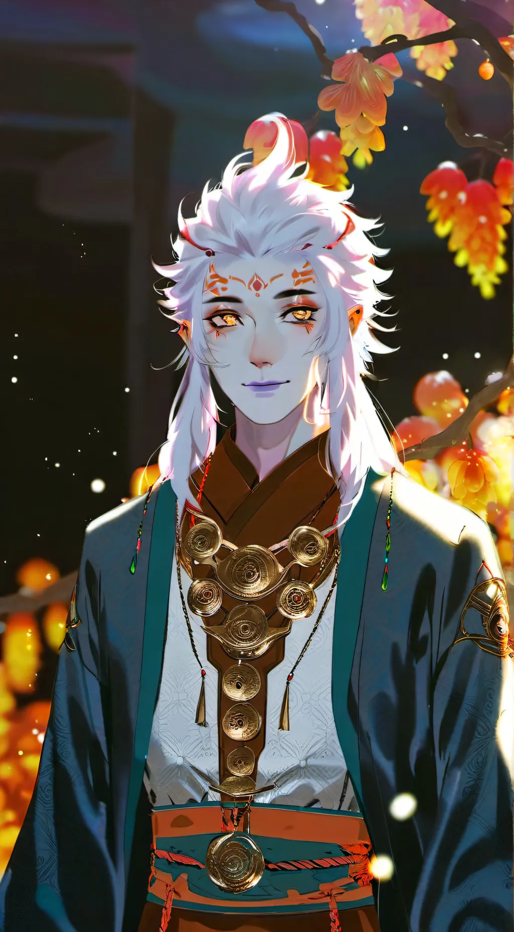 ai character: Medicine seller background