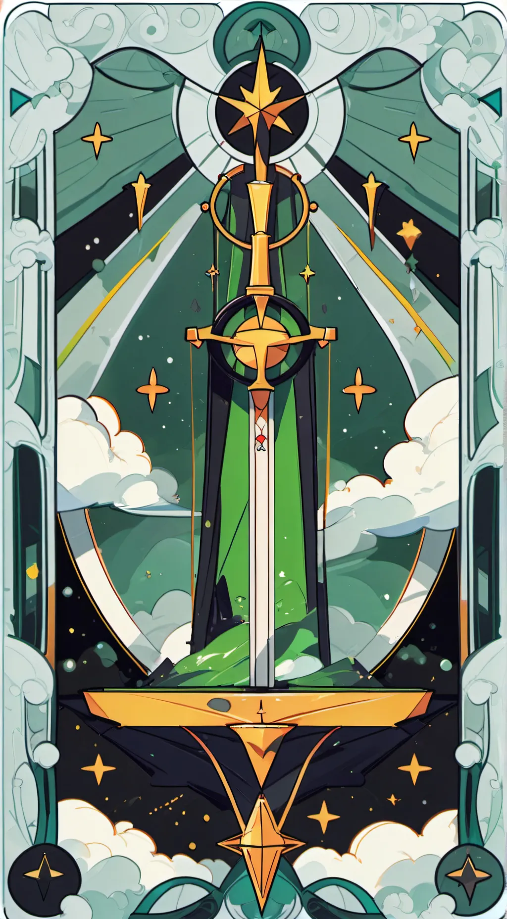 ai character: stud background