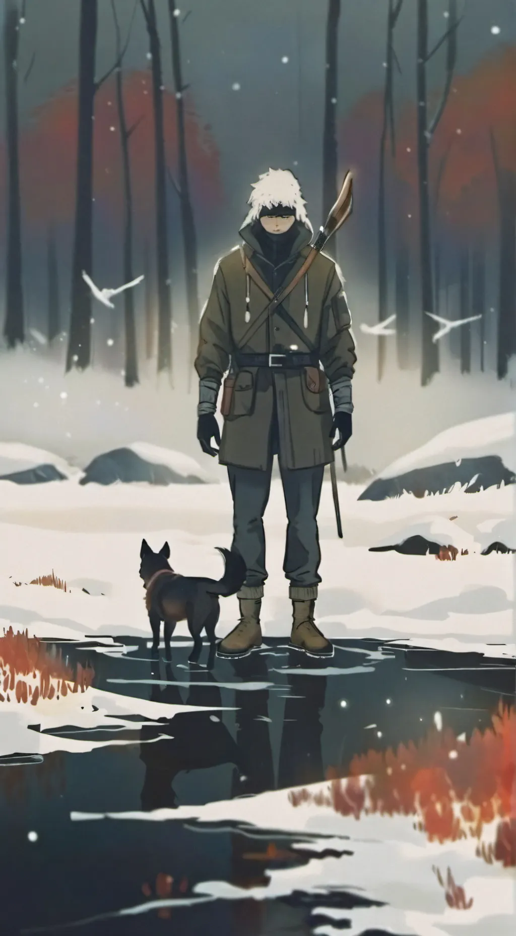 ai character: Countryhumans...  background