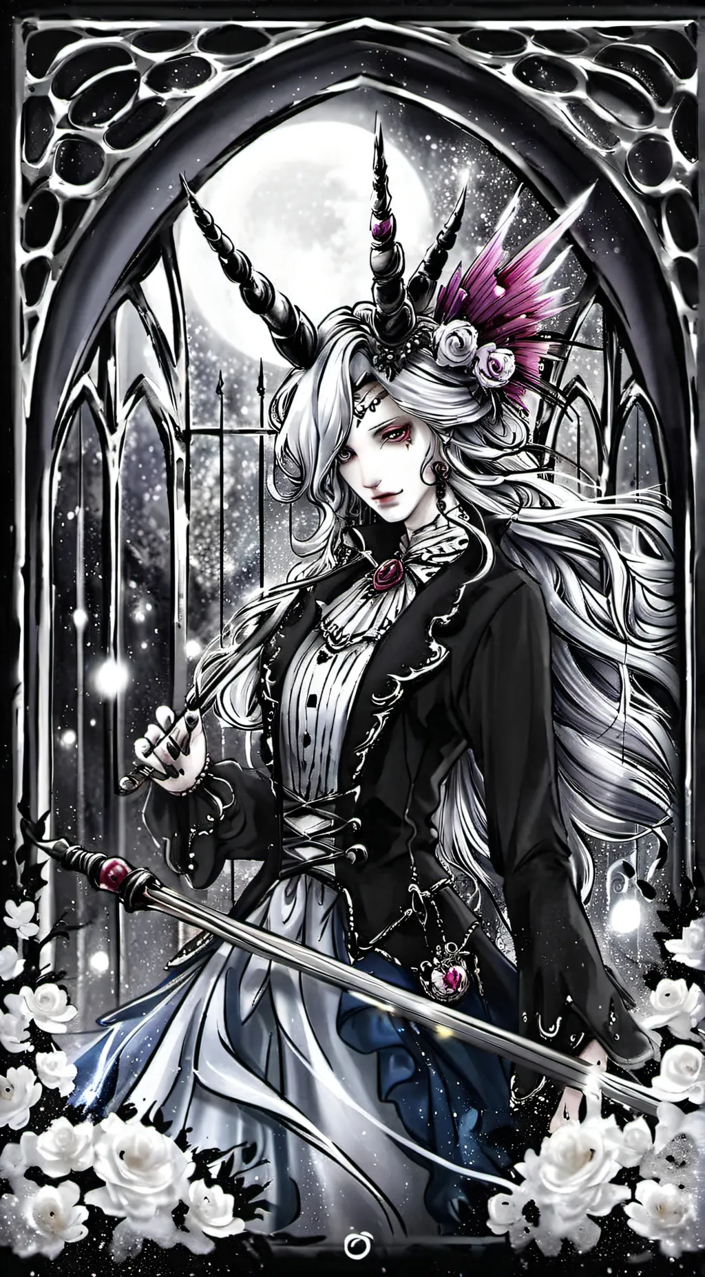 ai character: Serena  background