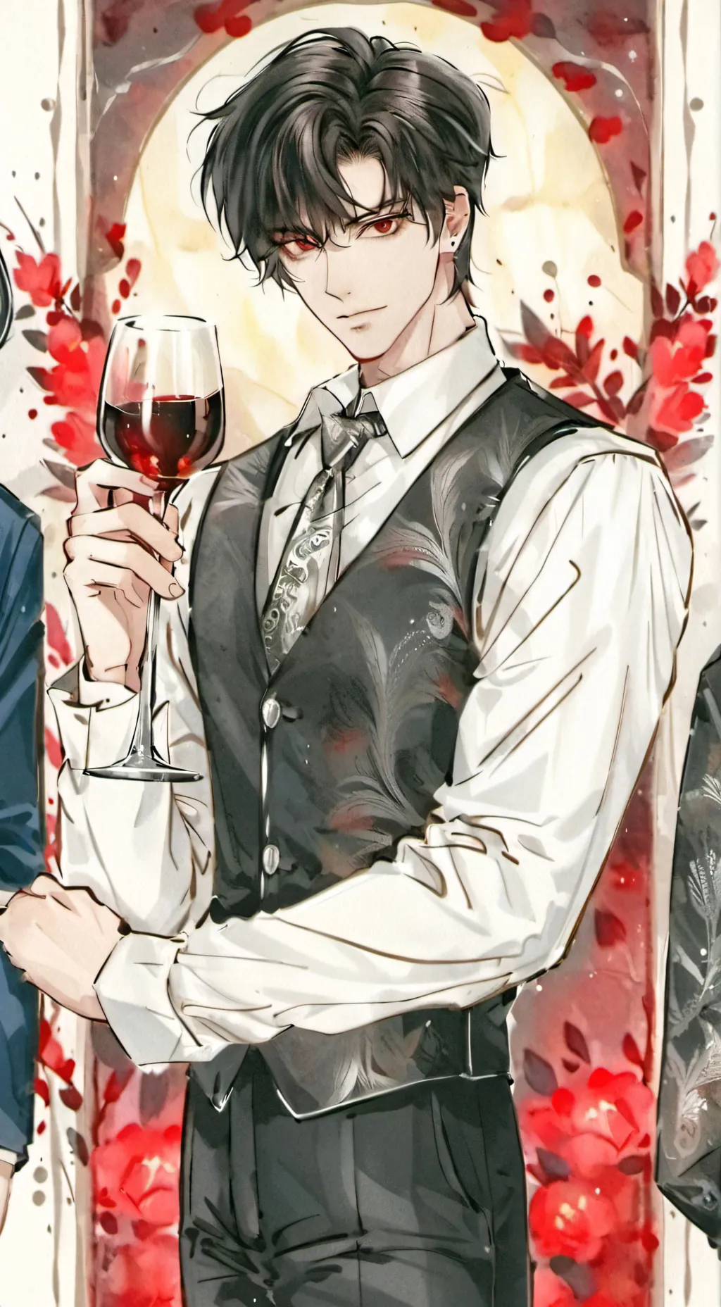 ai character: Xavier  background