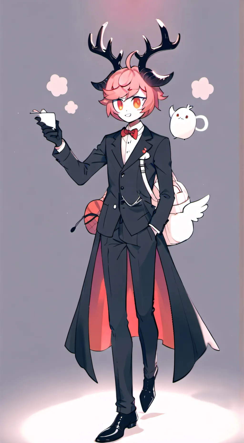 ai character: alastor 🤨 background