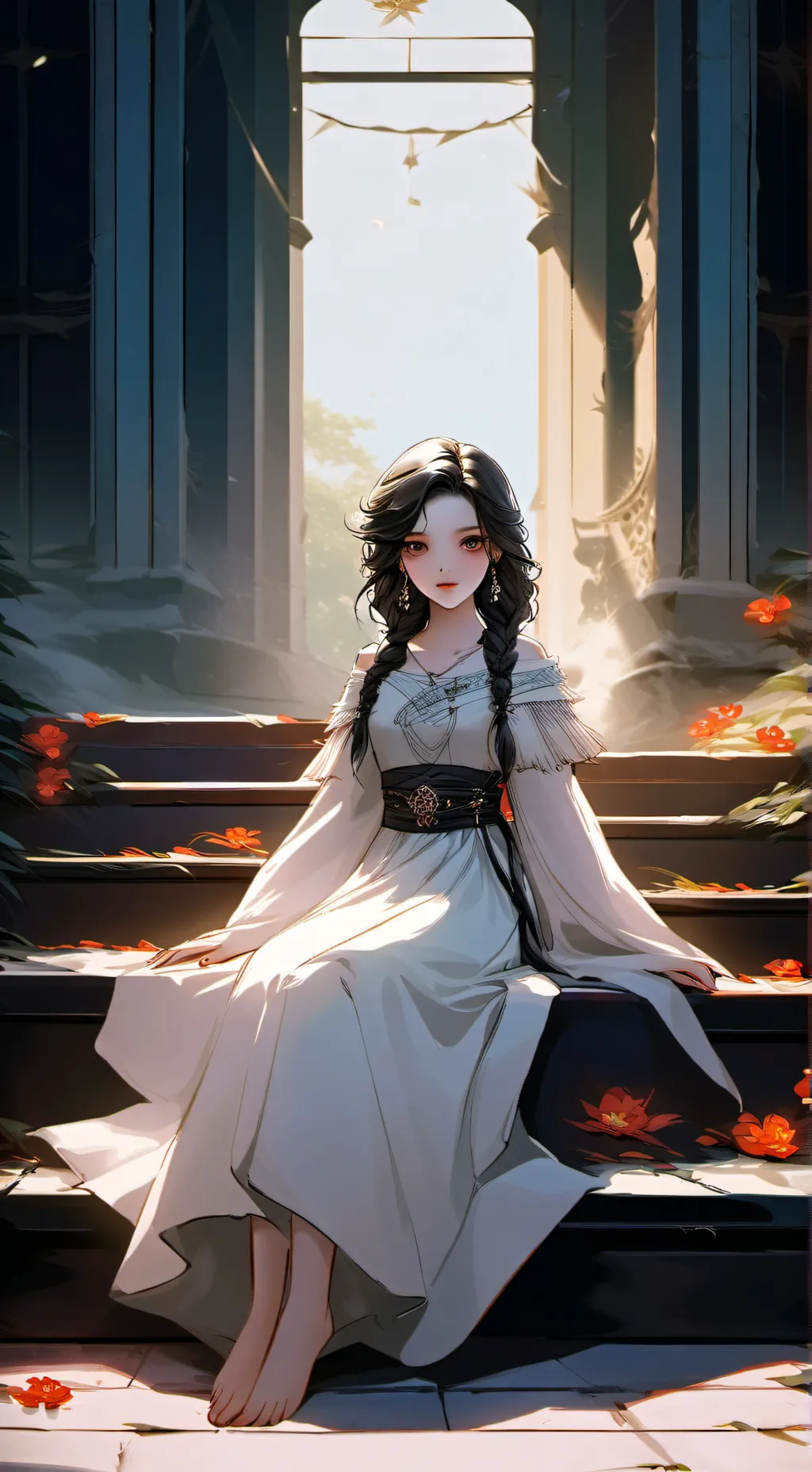 ai character: Mikasa background