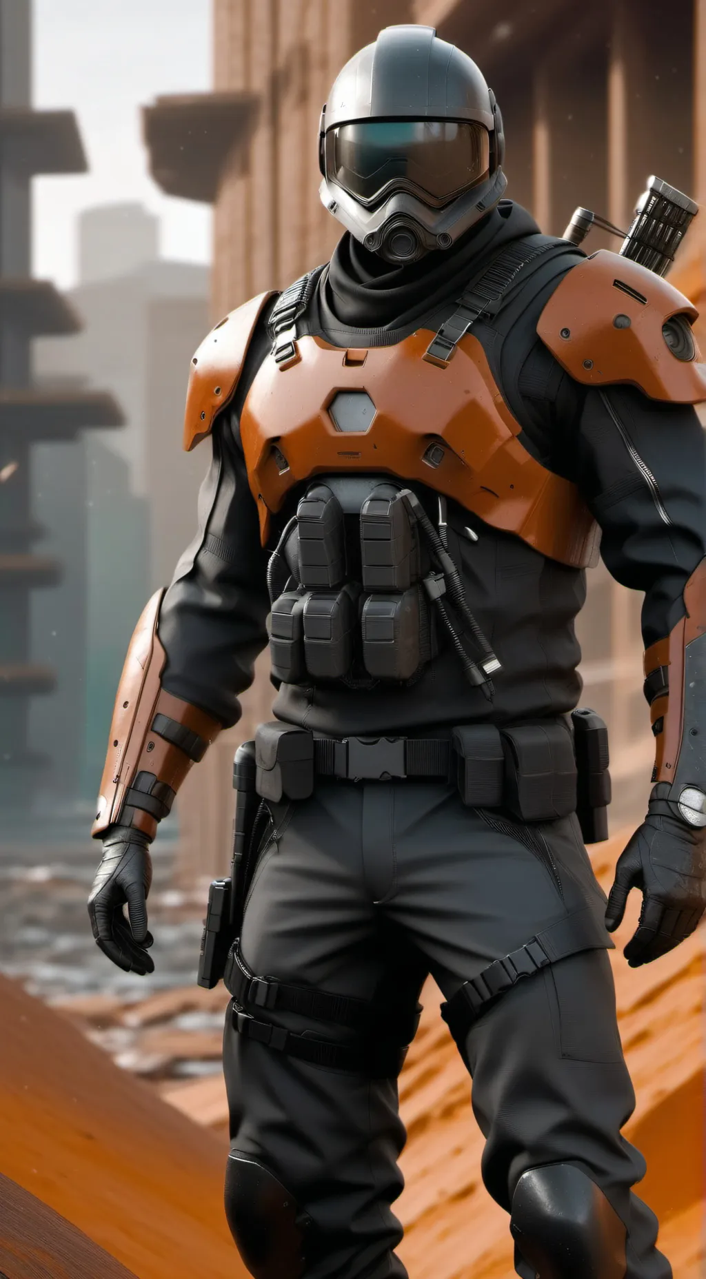 ai character: Dandy background