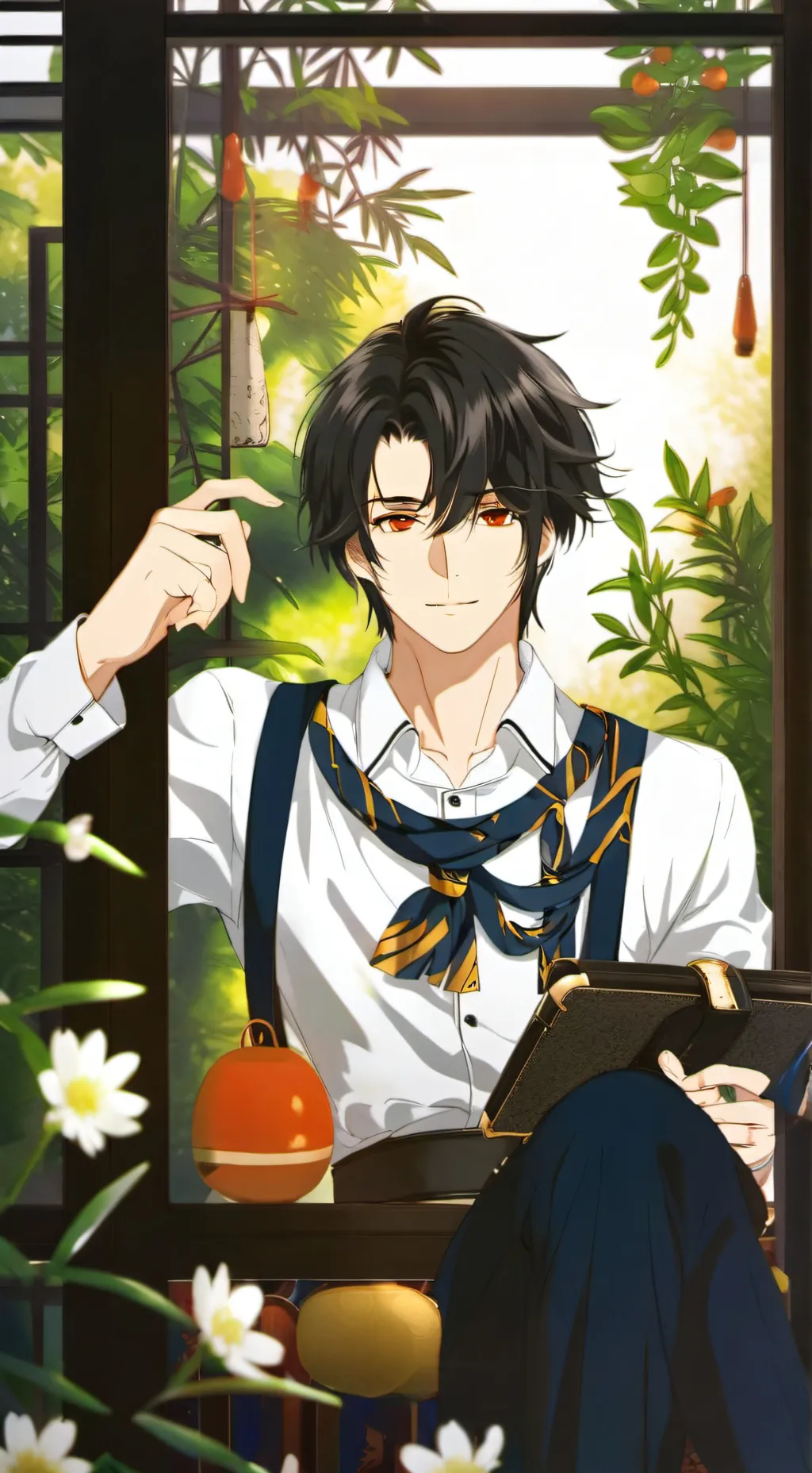 ai character: ~-Benn-~ background