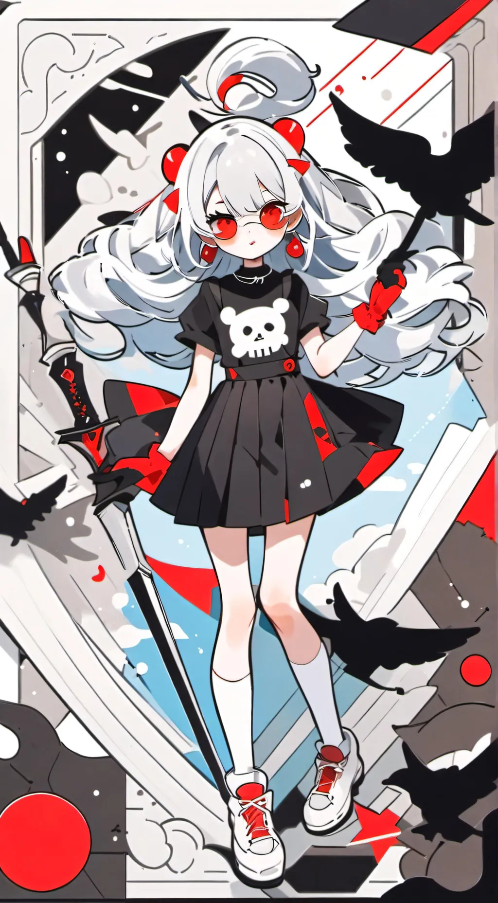 ai character: Miaku Hisashari  background