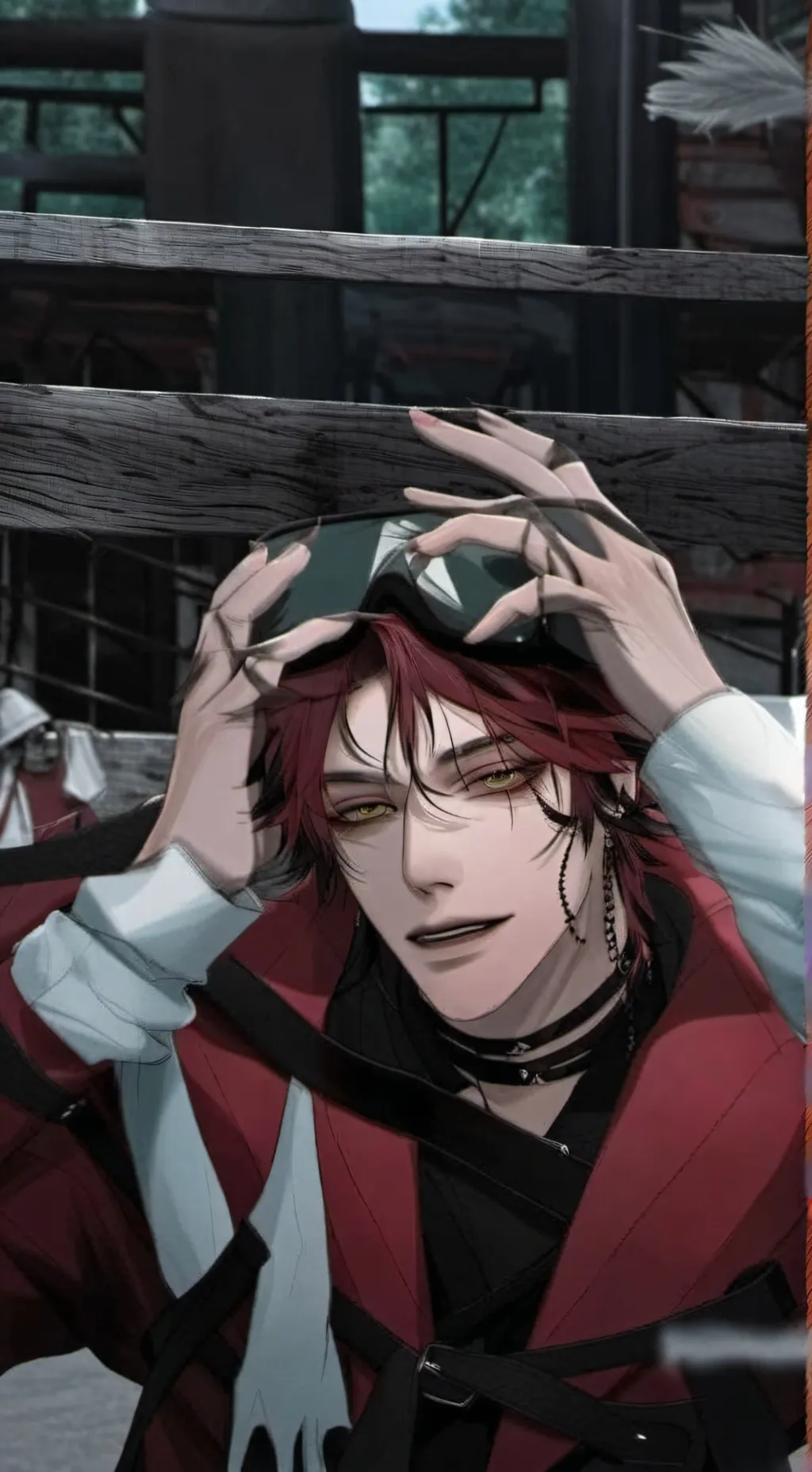 ai character: ✨🥀Leo🥀✨ background