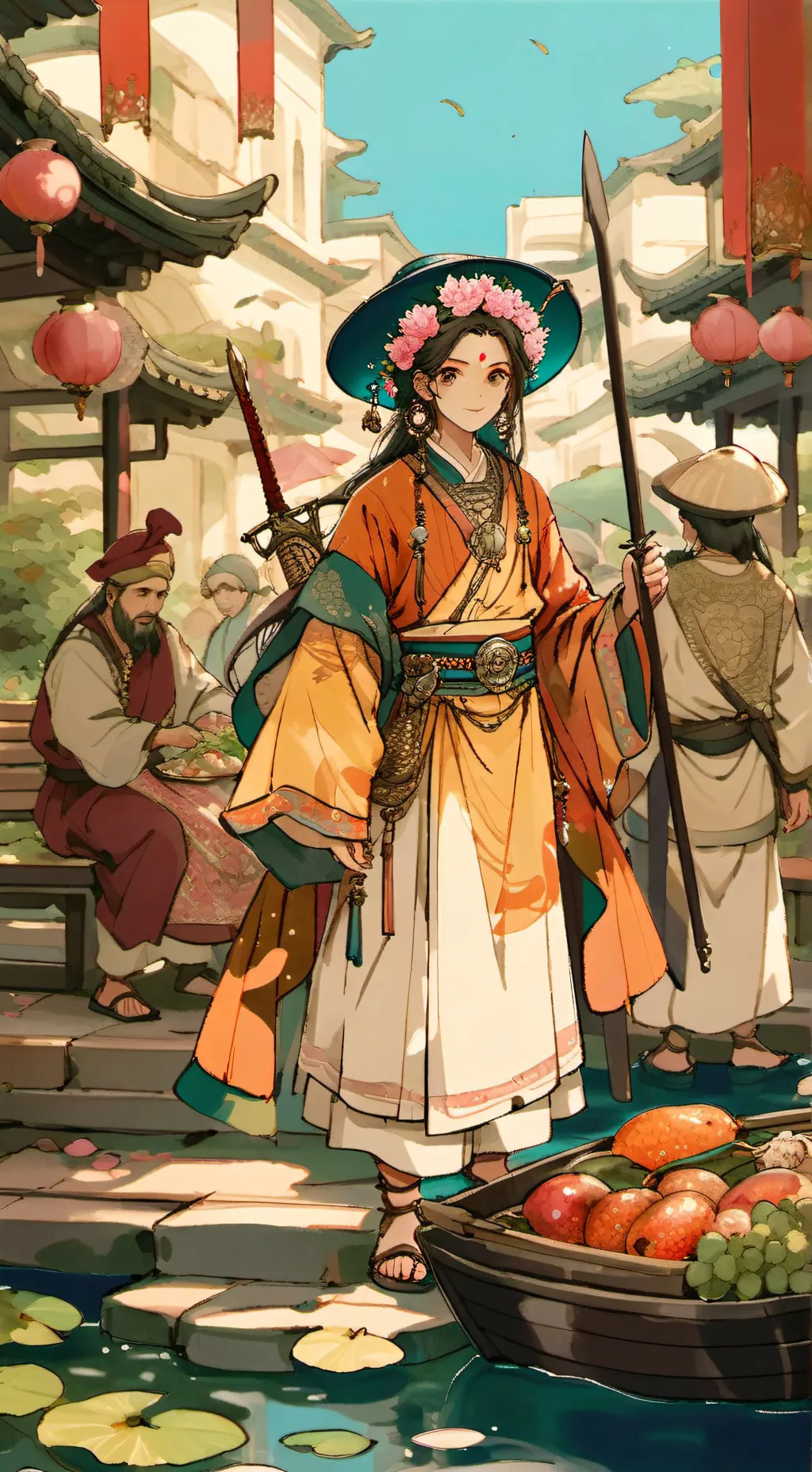 ai character: Enemiga o novia? background