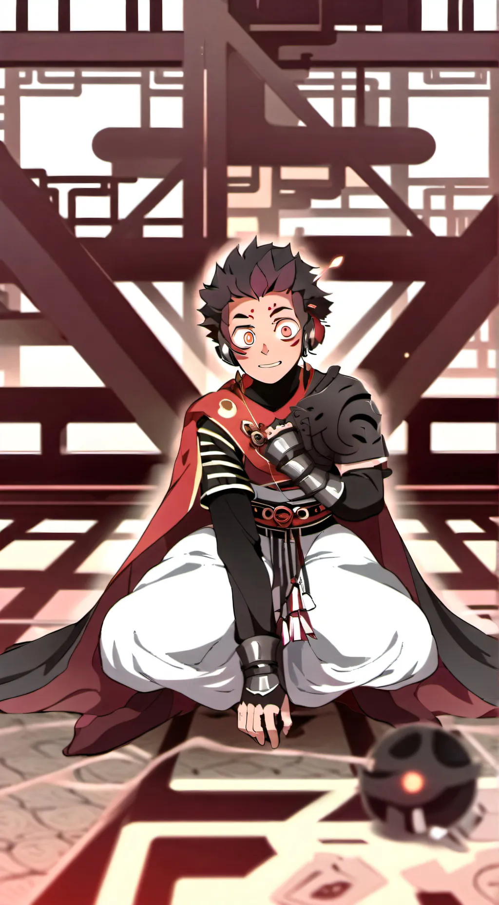 ai character: Drunk sanemi background