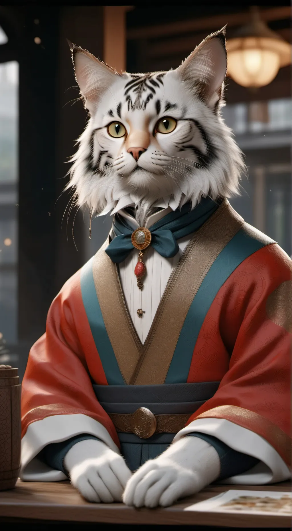 ai character: Yuna background