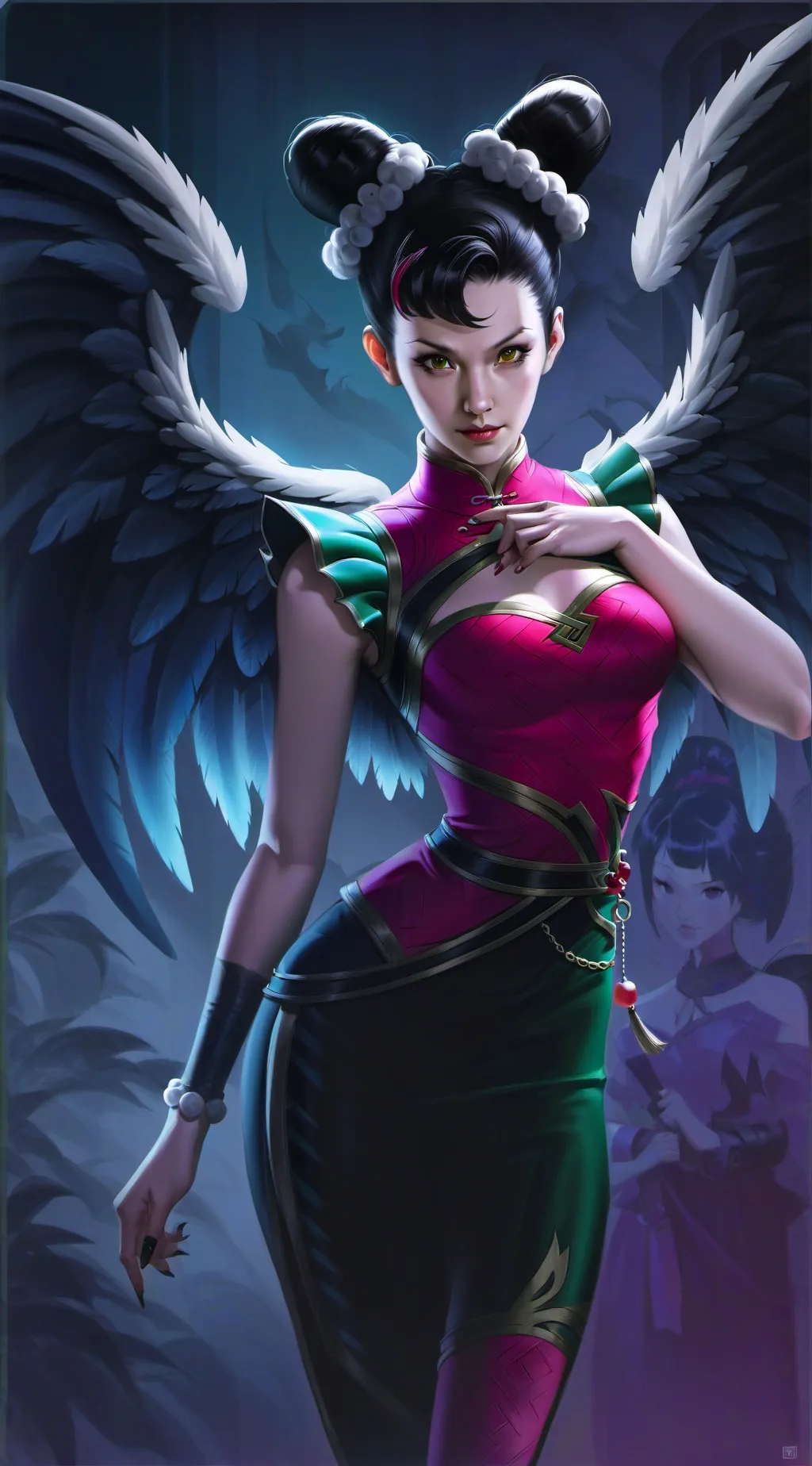 ai character: Mai jin background