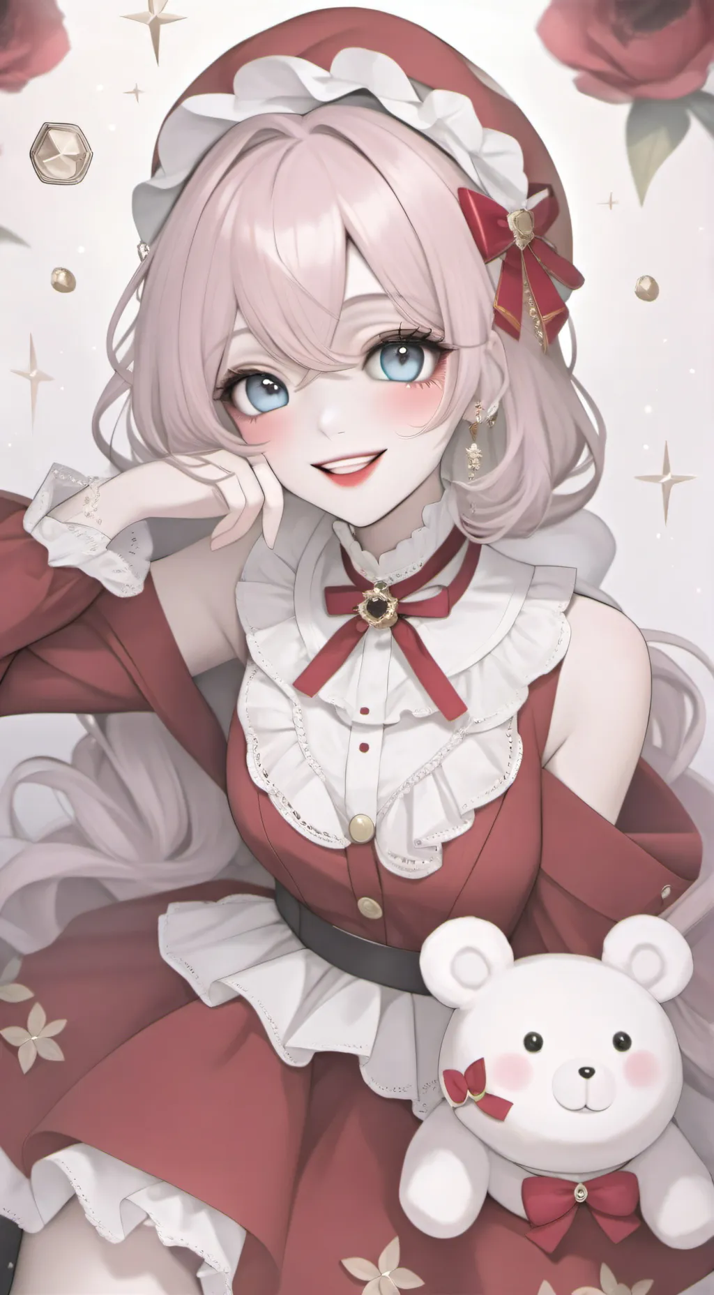 ai character: Redya background