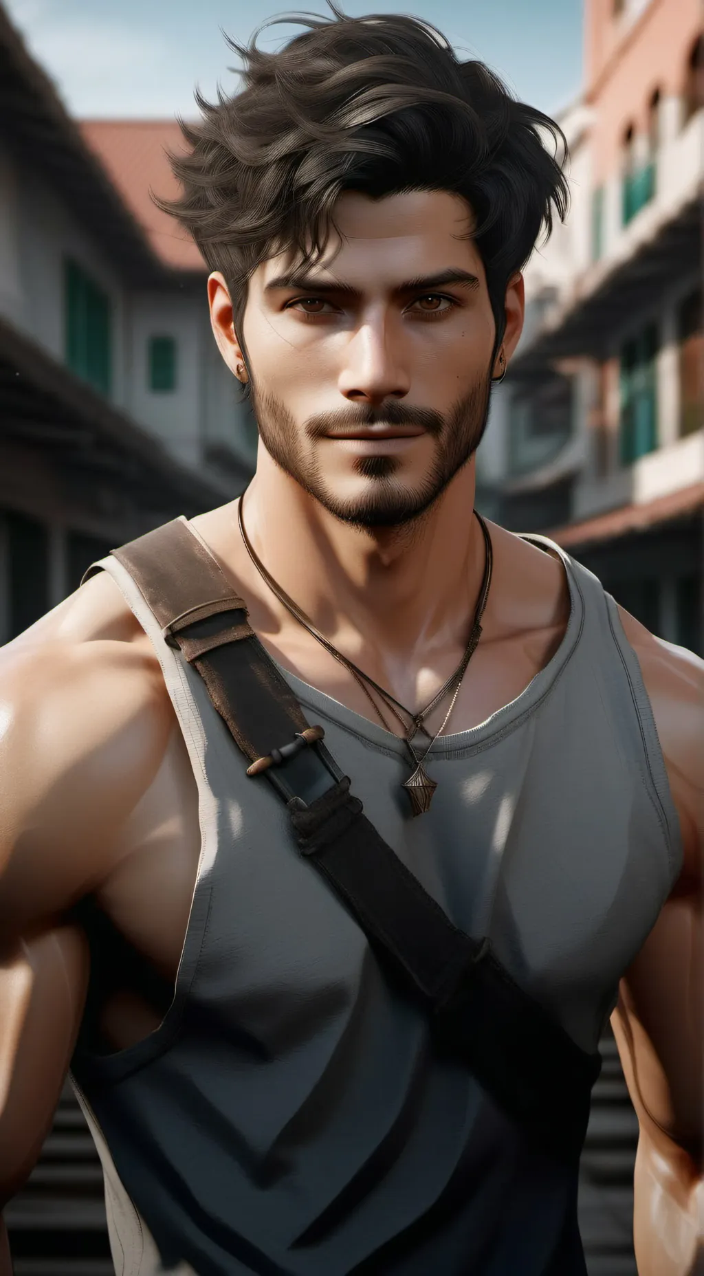 ai character: Matt background