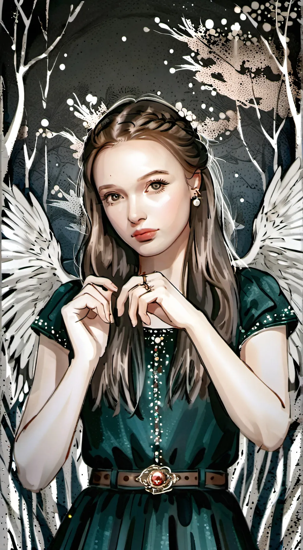 ai character: stranger things  background