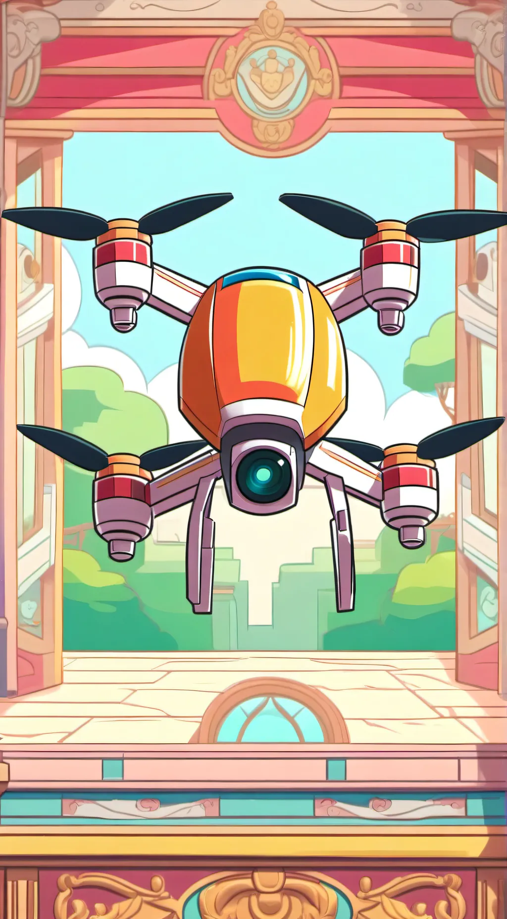 ai character: Murder drones MD background