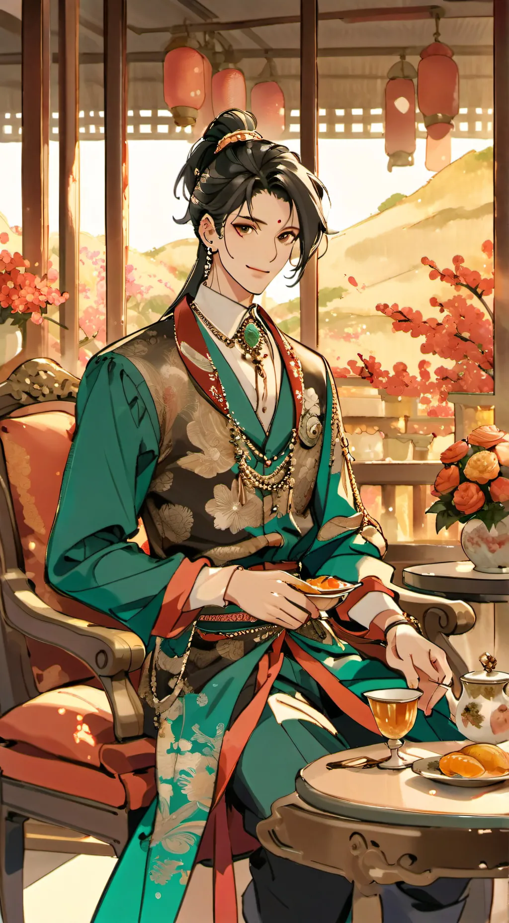 ai character: alex background