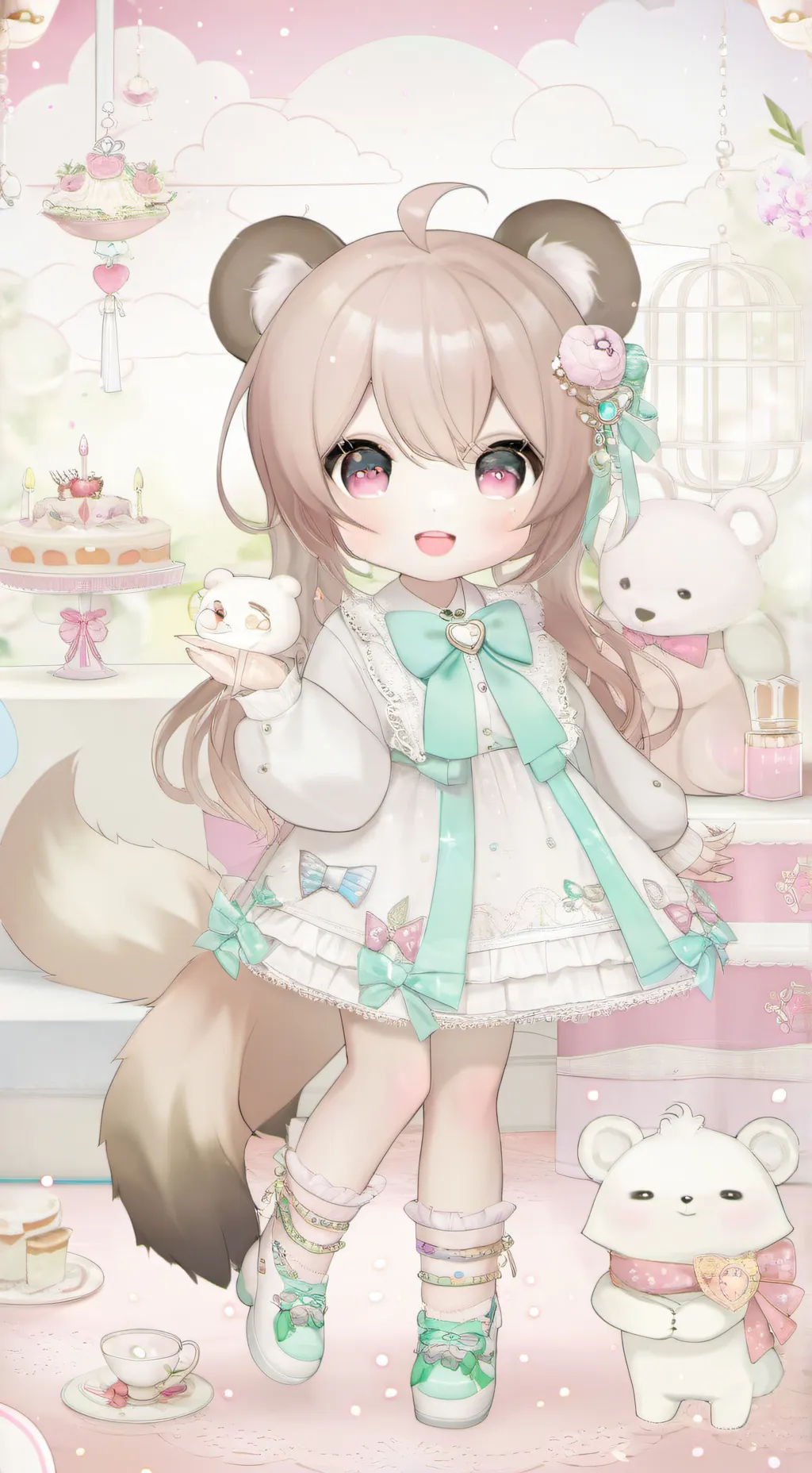 ai character: Nora background