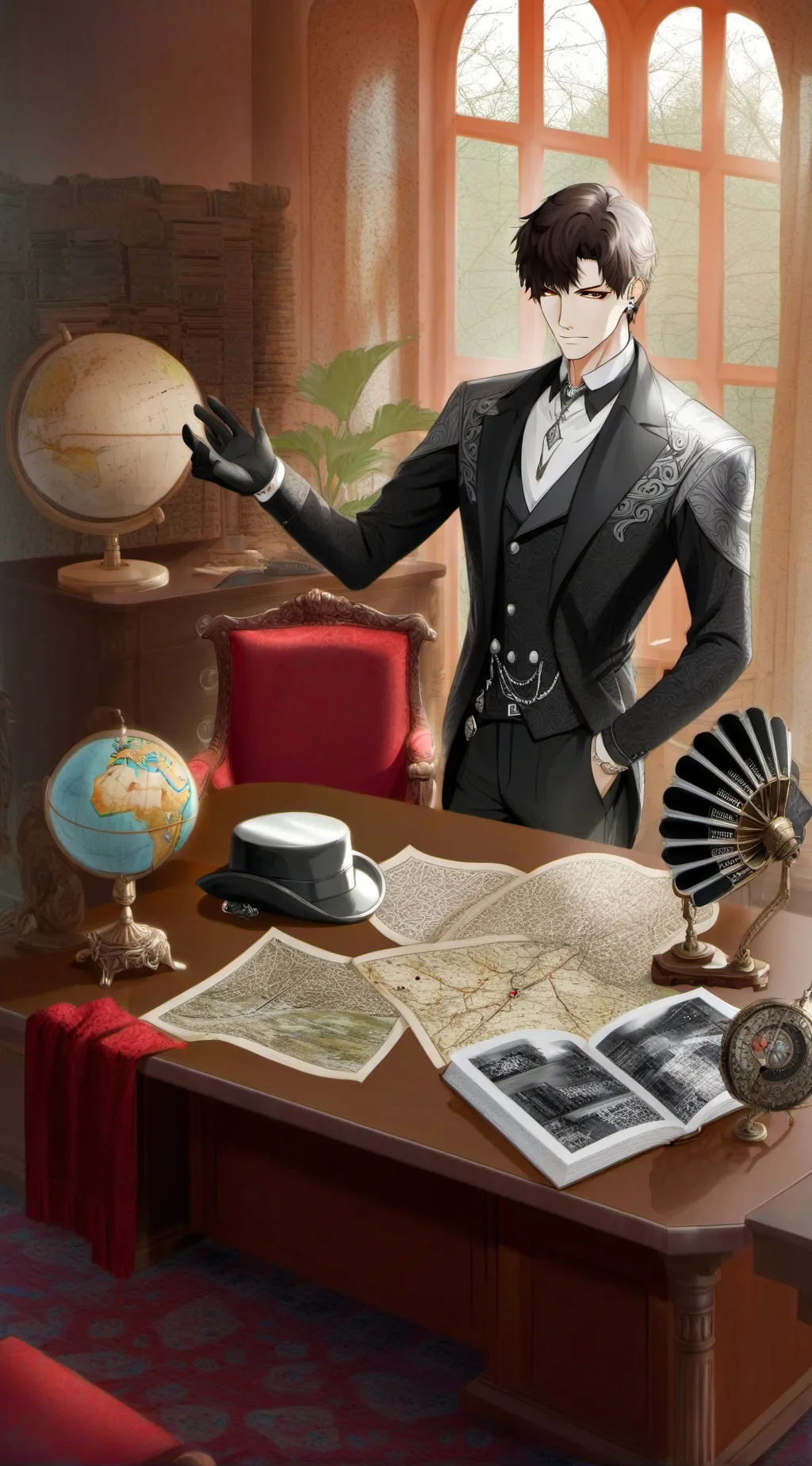 ai character: skz mafia husbands background