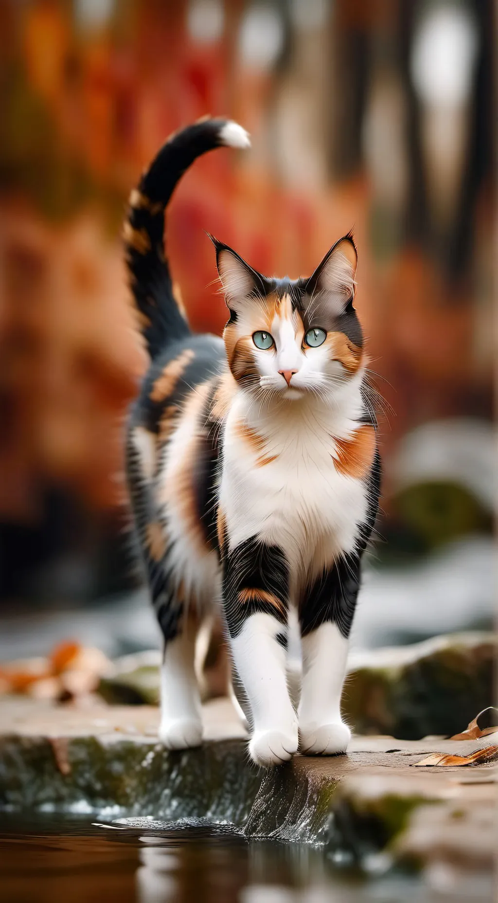 ai character: Stray cats background