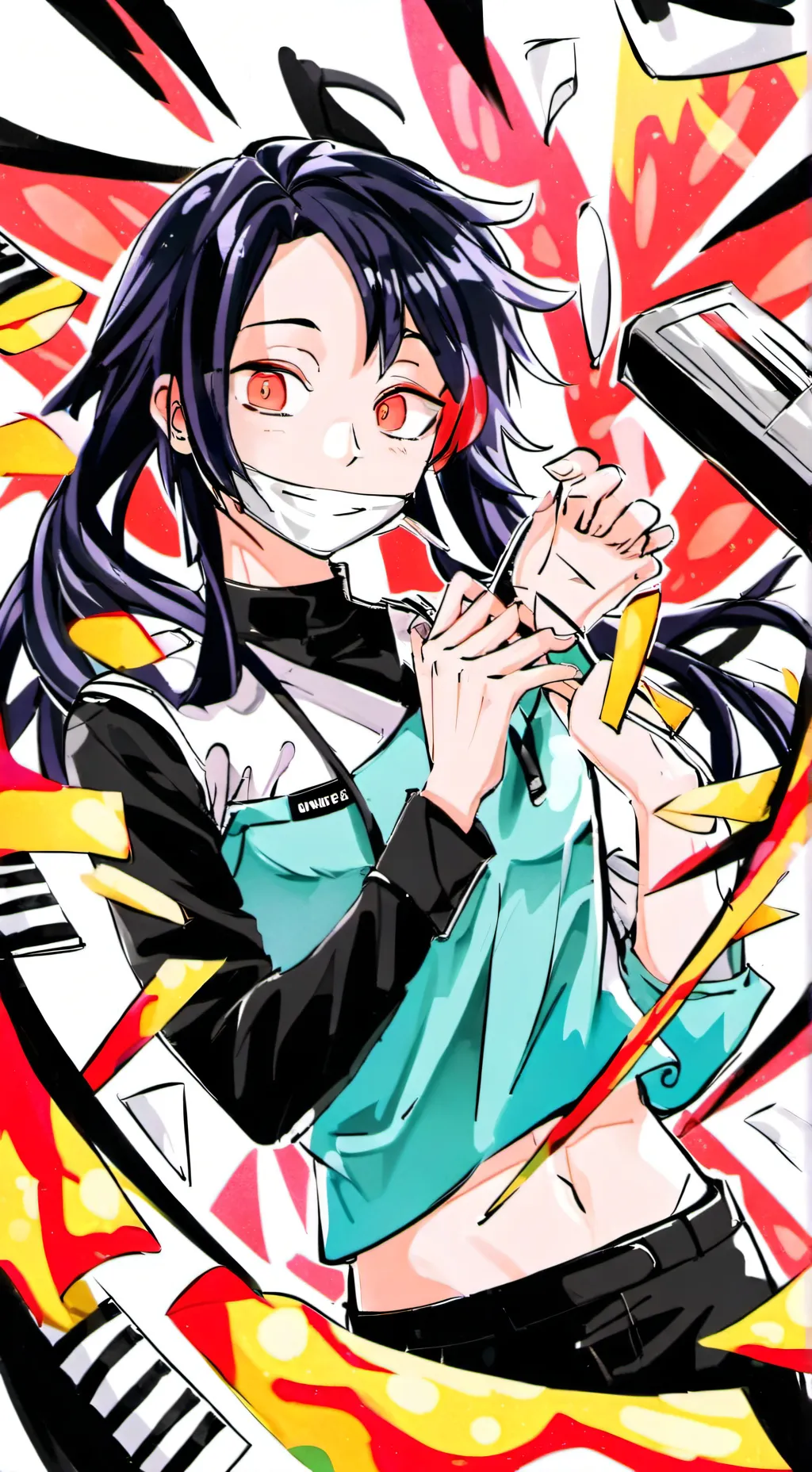 ai character: Mitsuri x Obanai background