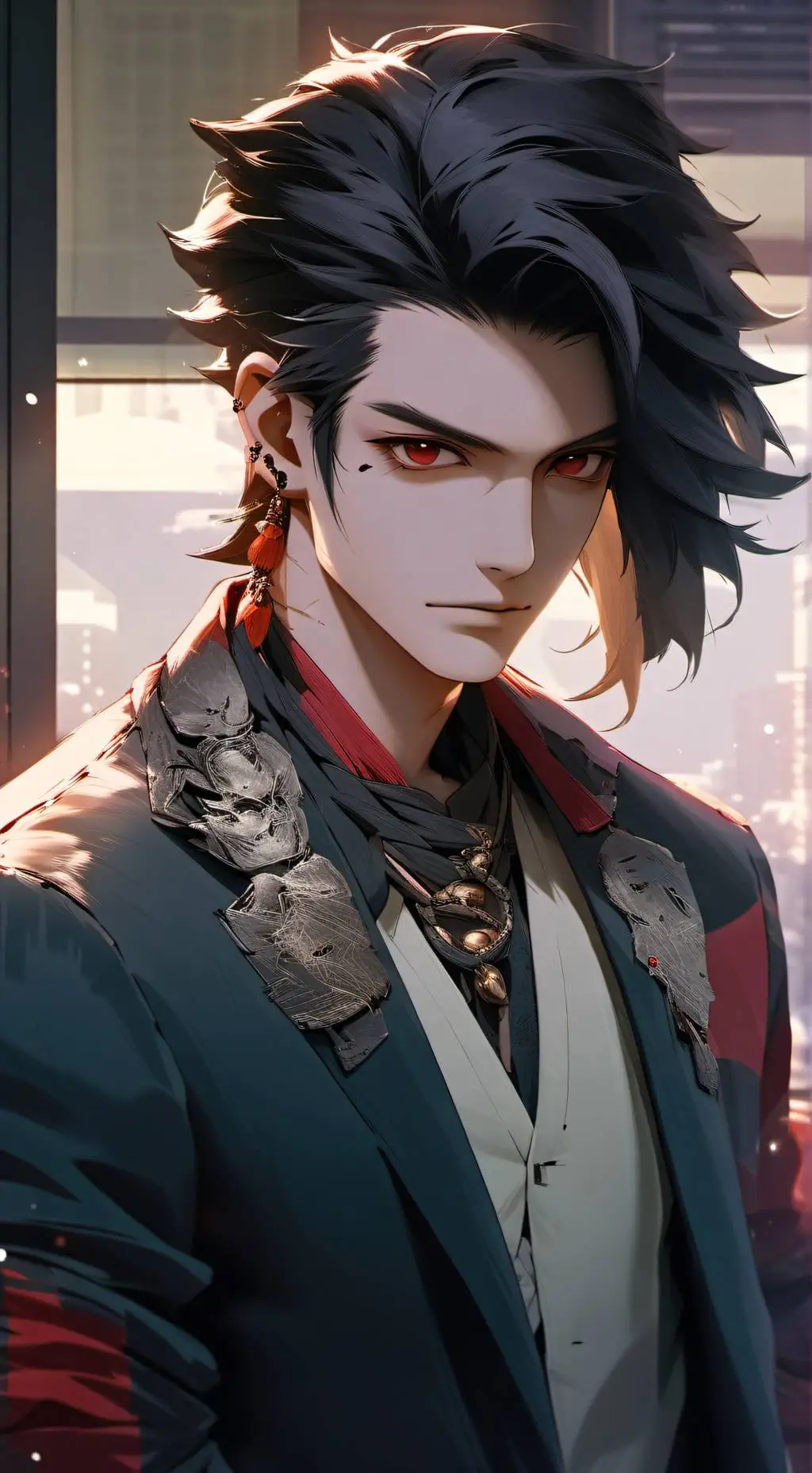 ai character: Helio Lucifer background