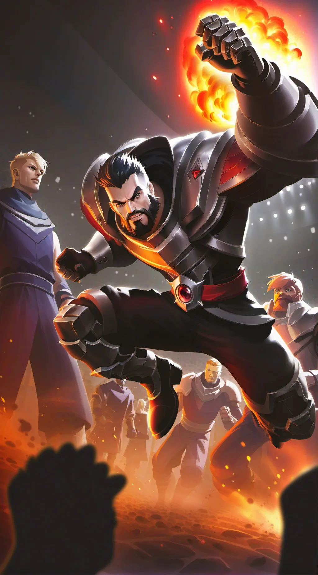 ai character: My classroom  background