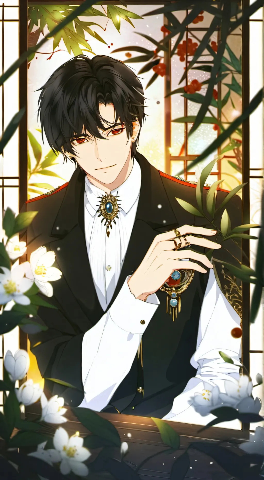 ai character: Mr canon *prof* background