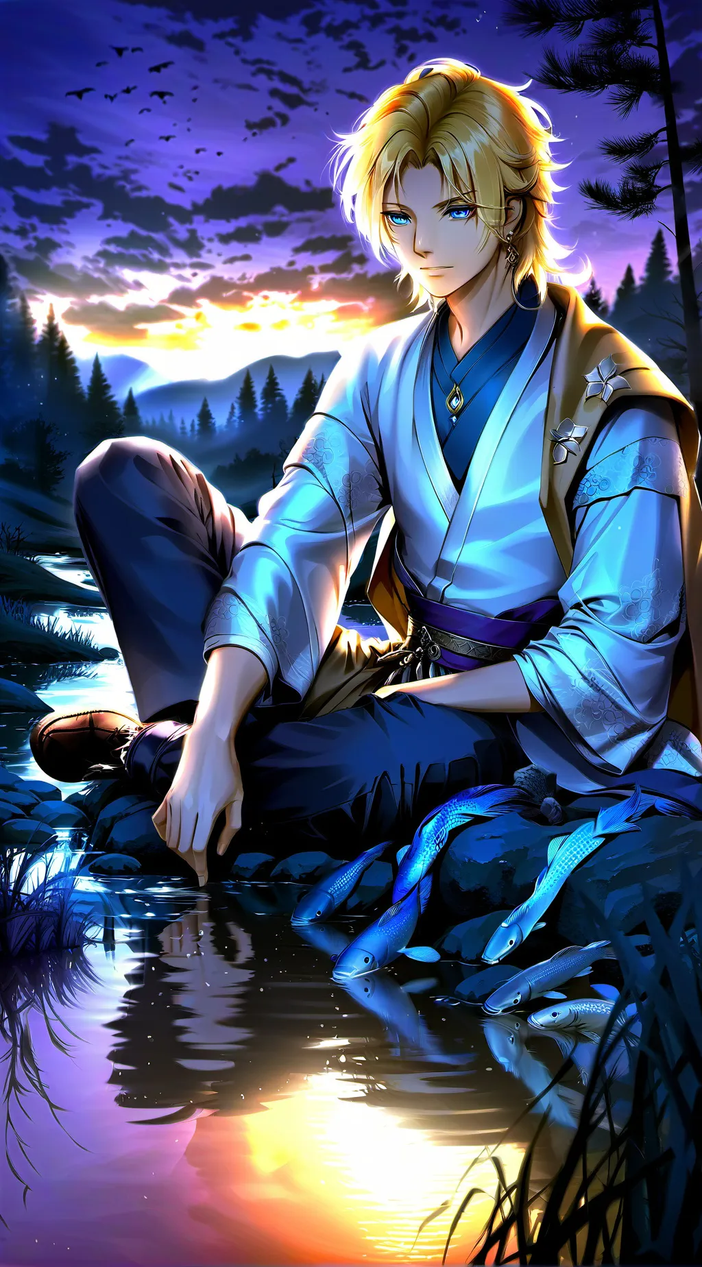 ai character: Lucas background