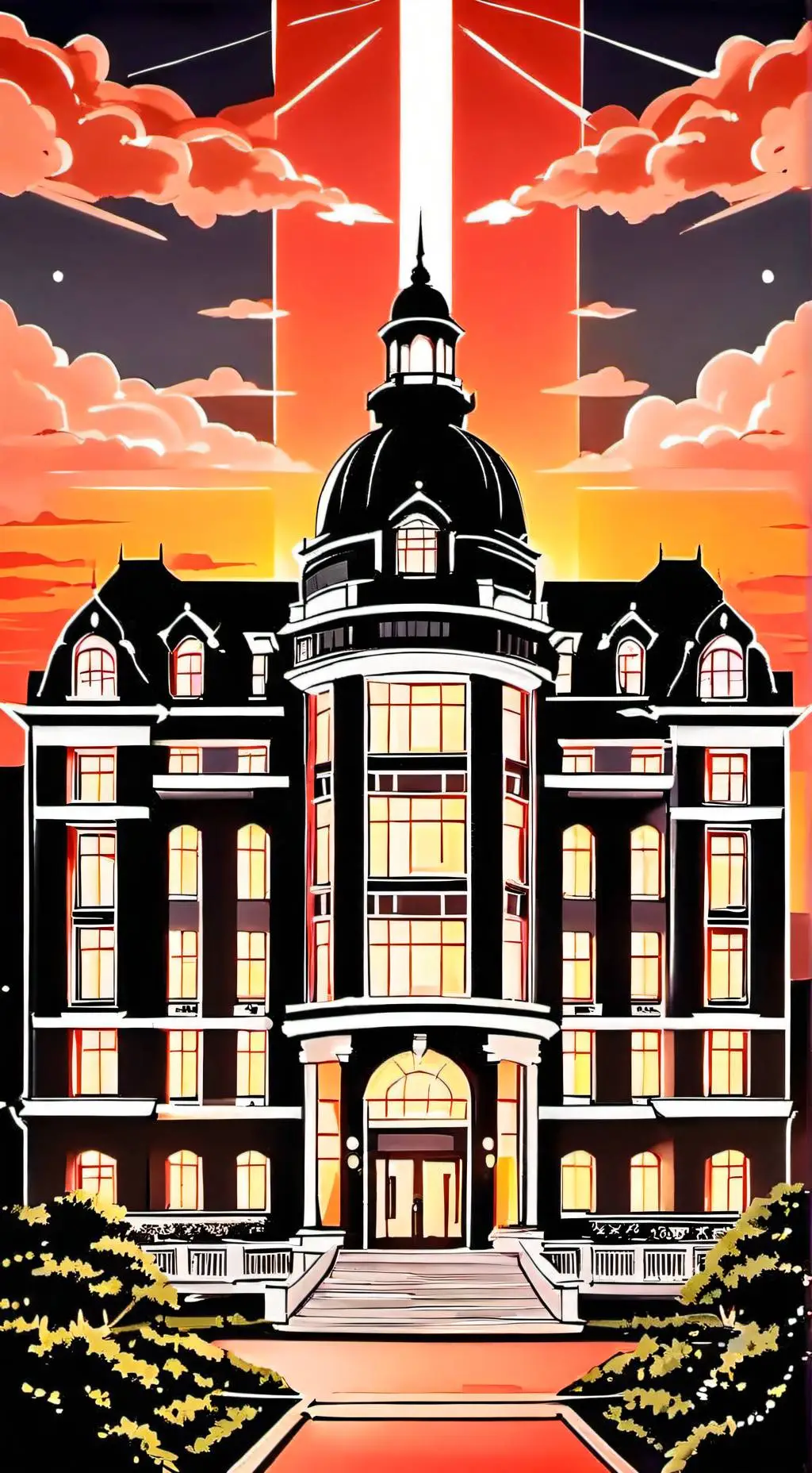 ai character: HB Highschool  background