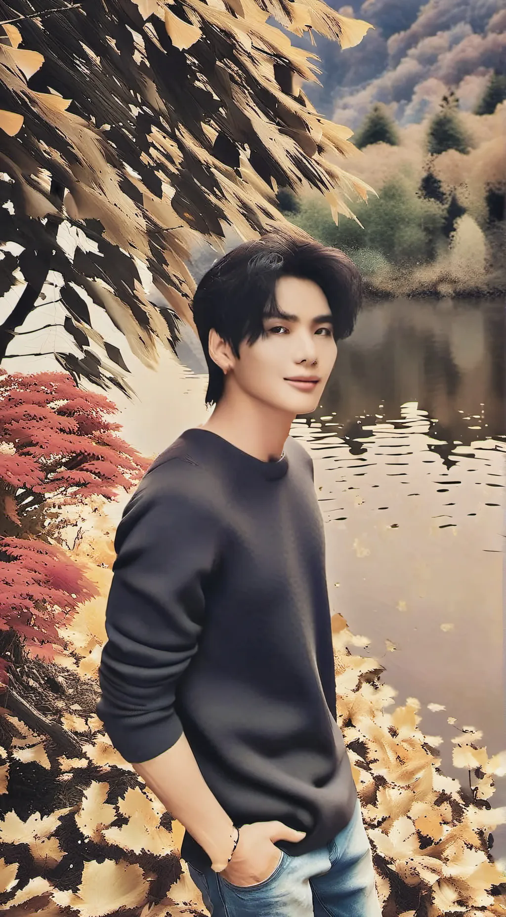 ai character: NI-KI  background