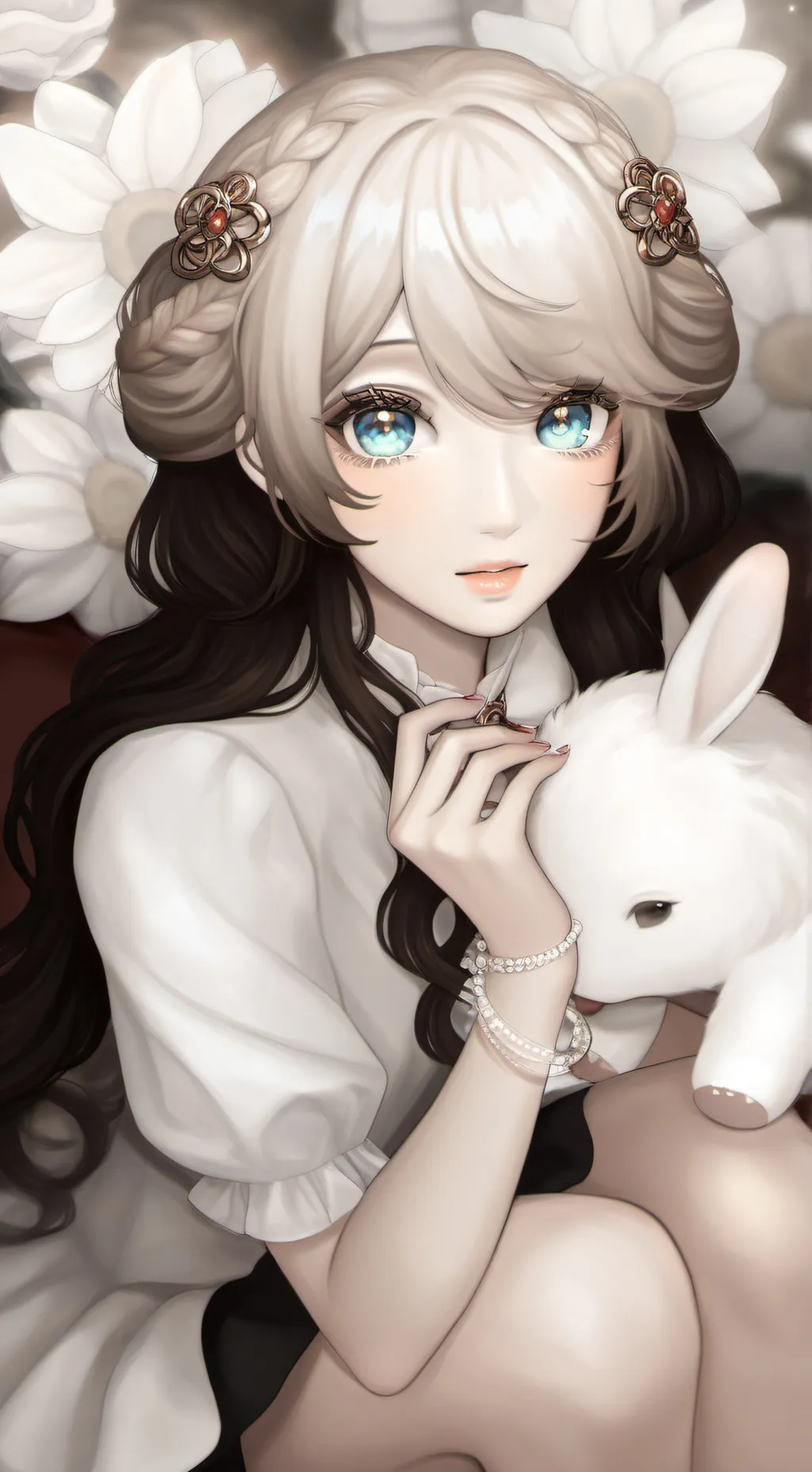 ai character: Luna background