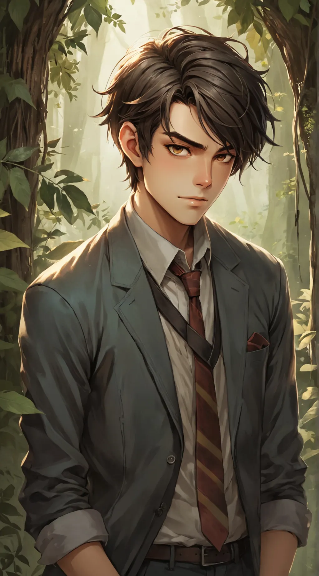 ai character: Asher background